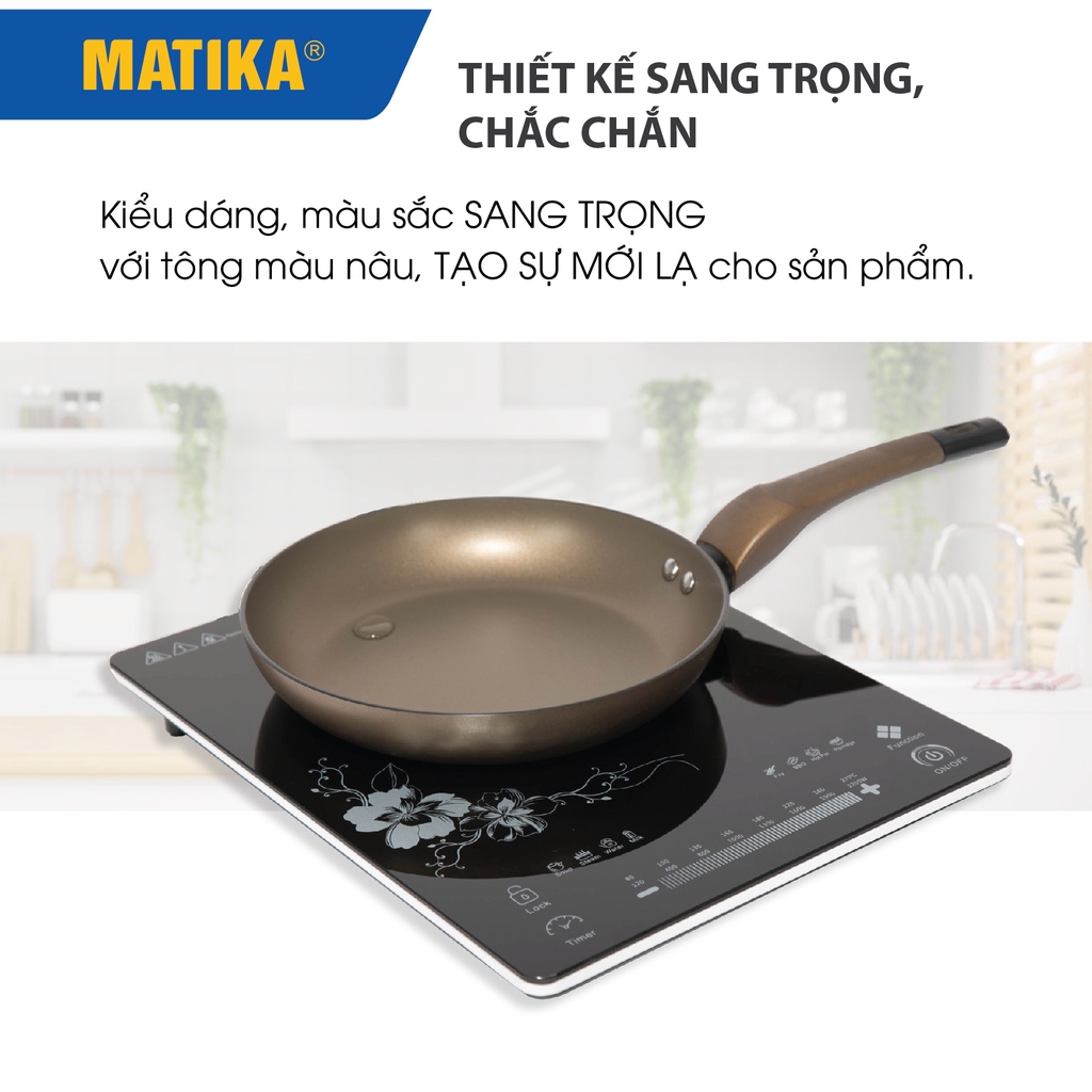 [Mã BMBAU50 giảm 10% đơn 99k] Chảo Chống Dính MATIKA MTK-03-24-26-28-30