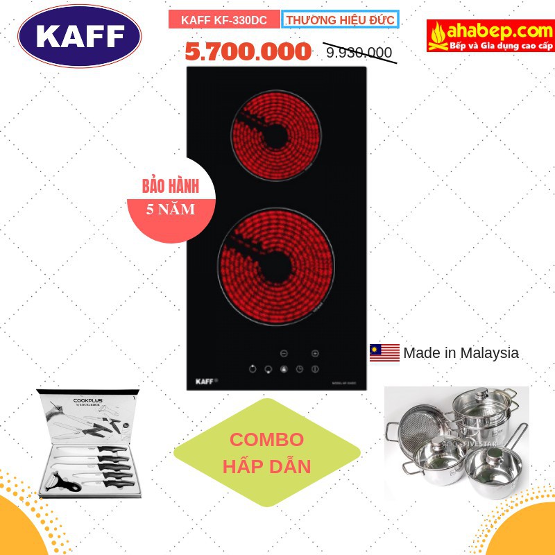 BẾP ĐIỆN DOMINO KF-330DC