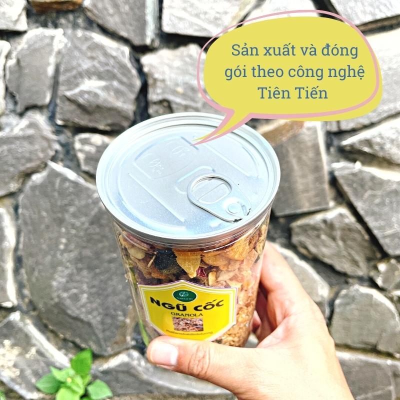 Granola ăn kiêng siêu hạt không đường 450gr NutiFarm ngũ cốc dinh dưỡng