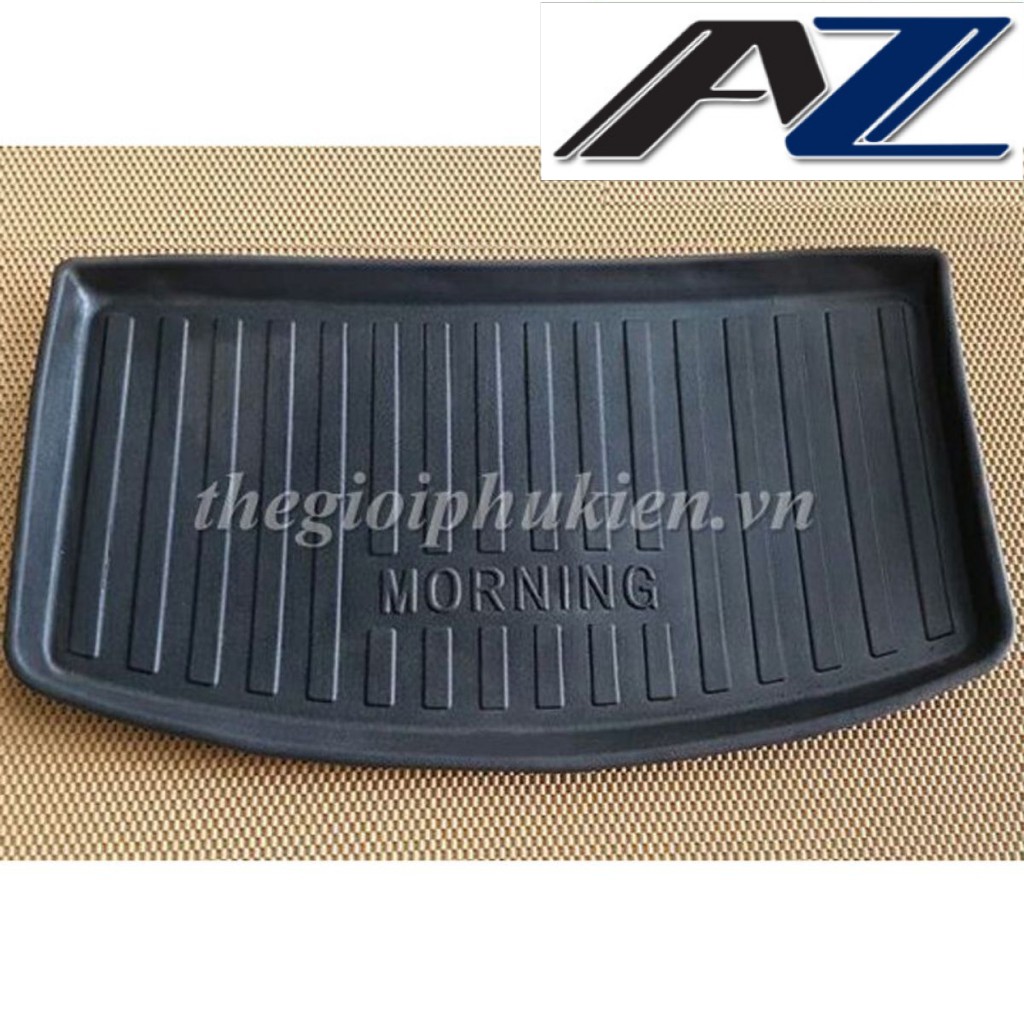 Lót cốp Kia Morning 2016- 2021 -chất liệu TPO( hàng cao cấp)