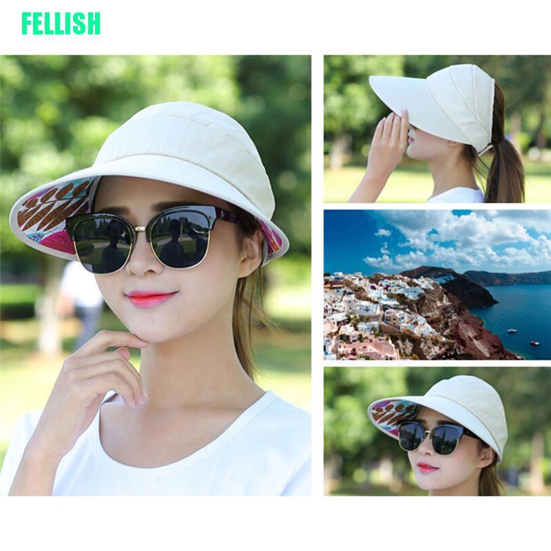 Mũ Rộng Vành Che Nắng Chống Tia Uv Gấp Gọn Thời Trang