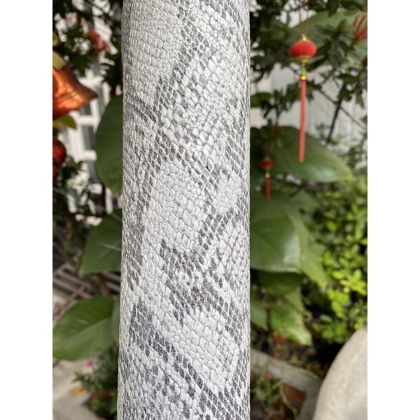 Da bò vân trắng đen