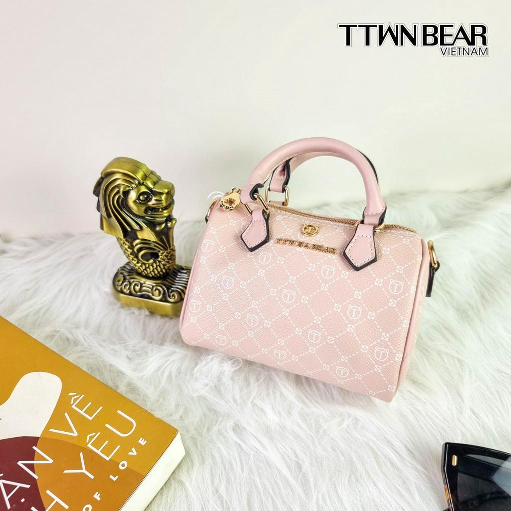 Túi xách nữ TN3109 đeo chéo, đeo vai họa tiết gấu dễ thương TTWN BEAR chính hãng