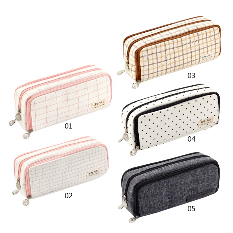 Seng Túi Lưới Đựng Bút Chì Sức Chứa Lớn Nhỏ Gọn