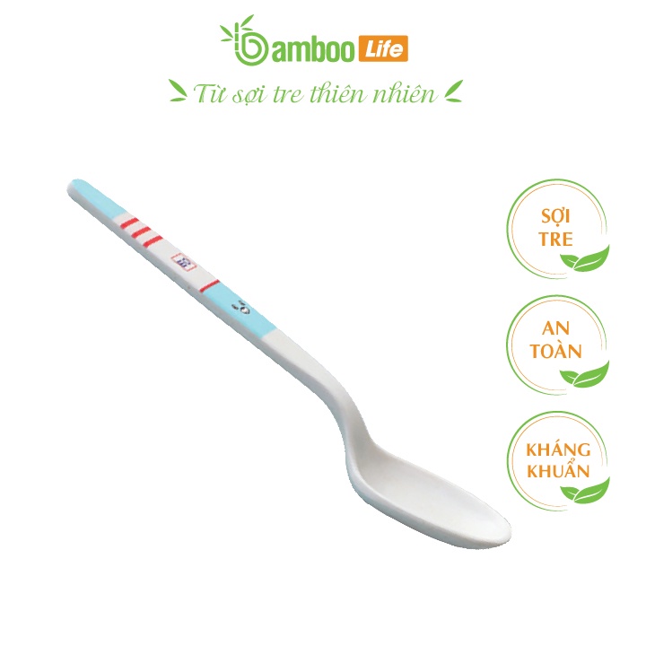 Thìa ăn dặm cho bé sợi tre Bamboo Life BL766 an toàn cho bé phong cách Nhật Bản