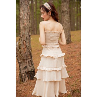 OLV - Đầm Latte Layering Maxi