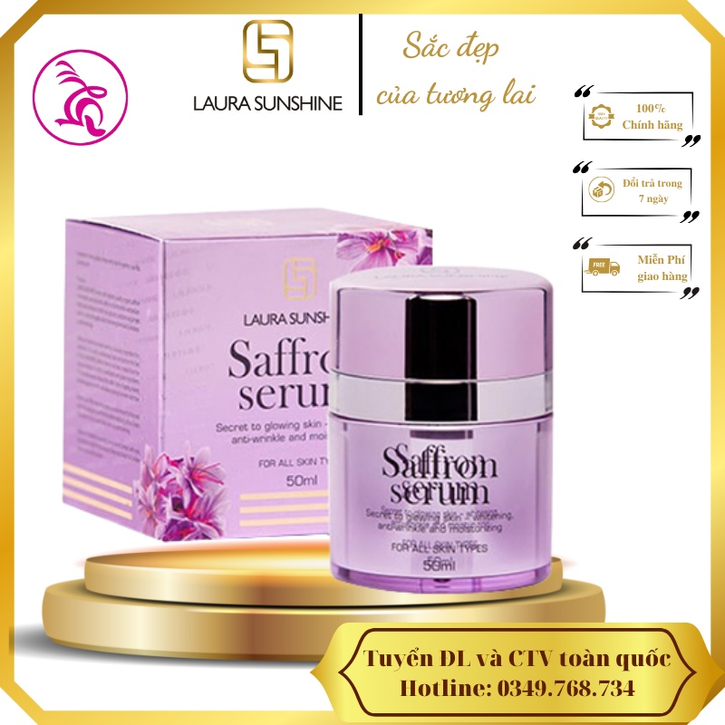 Serum nhụy hoa nghệ tây Nhật Kim Anh - Laura Sunshine