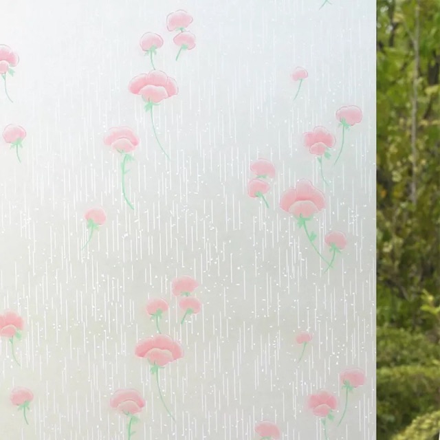DECAL dán kính làm mờ trang trí chống nắng khổ 90 cm x5m