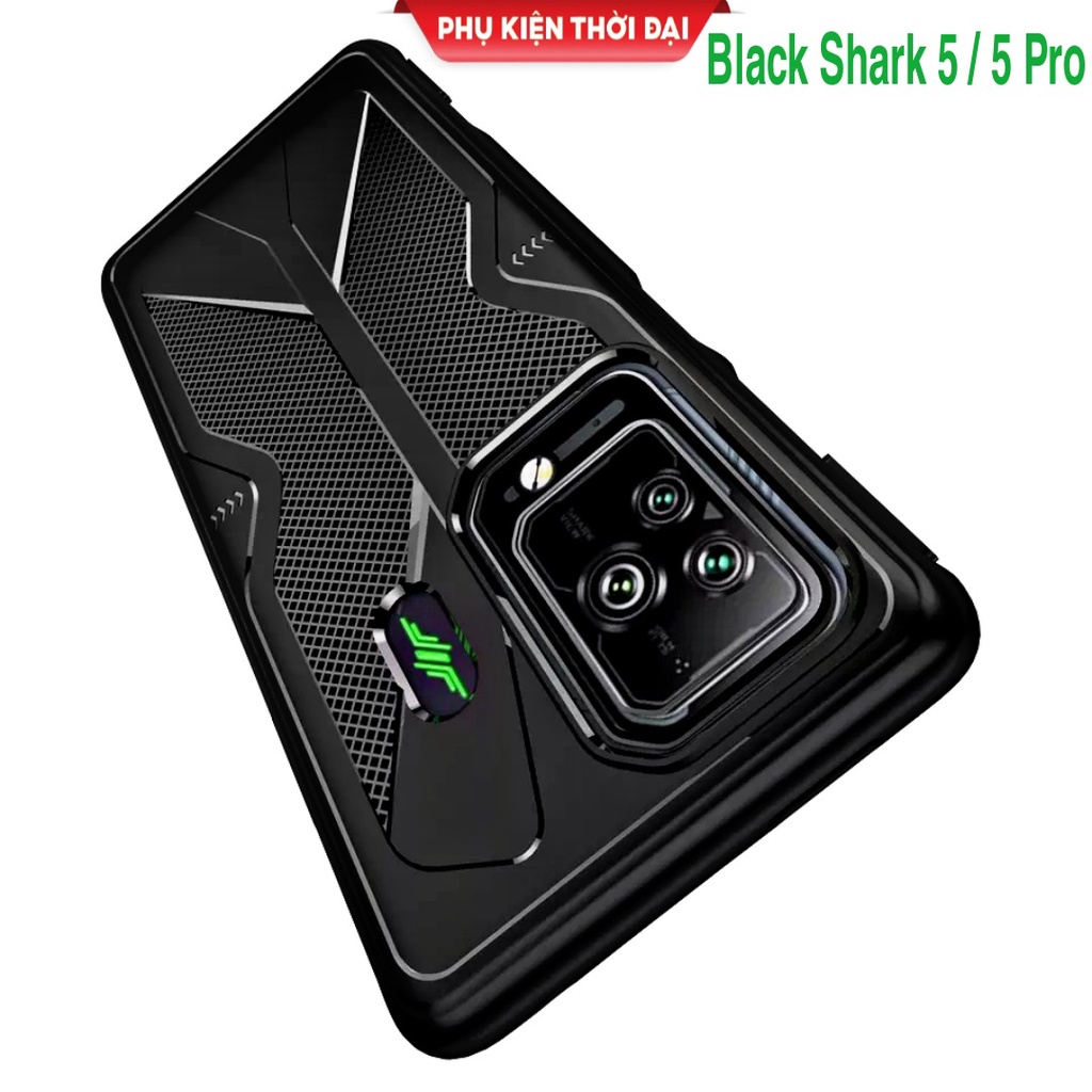 Ốp lưng Black Shark 4 / 4 Pro / Shark 4s / 4s Pro / Shark 5 / 5 Pro chống sốc vân Carbon Gaming dẻo cao cấp