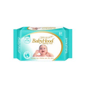 Khăn Ướt Em Bé Không Mùi BabyHook - Tulip