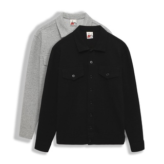 Áo Khoác Nam Bomber Có Cổ Đen Xám Nam NUMBI, Vải Thun Gân Co Giãn Form Regular AK003309, SOMEHOW,