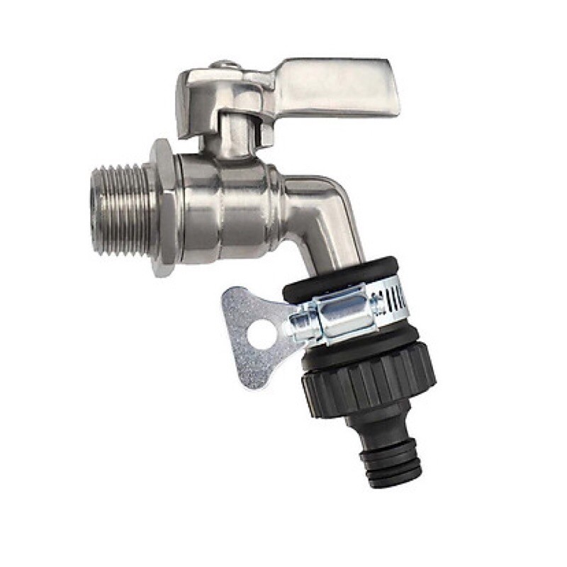 Khởi thủy đầu nối nhanh có đai siết FL-N16, Khớp nối nhanh vào vòi nước