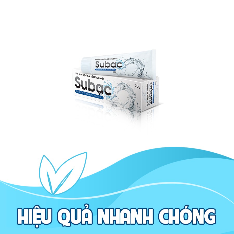 gel SUBẠC sát khuẩn da