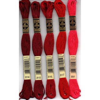 (HN) CROWN Chỉ thêu DMC chính hãng Pháp (ĐỎ)