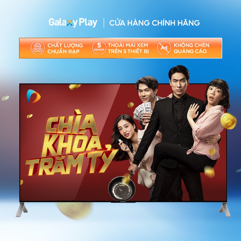 Toàn quốc  - Phim thuê Chìa Khóa Trăm Tỷ trên ứng dụng Galaxy Play