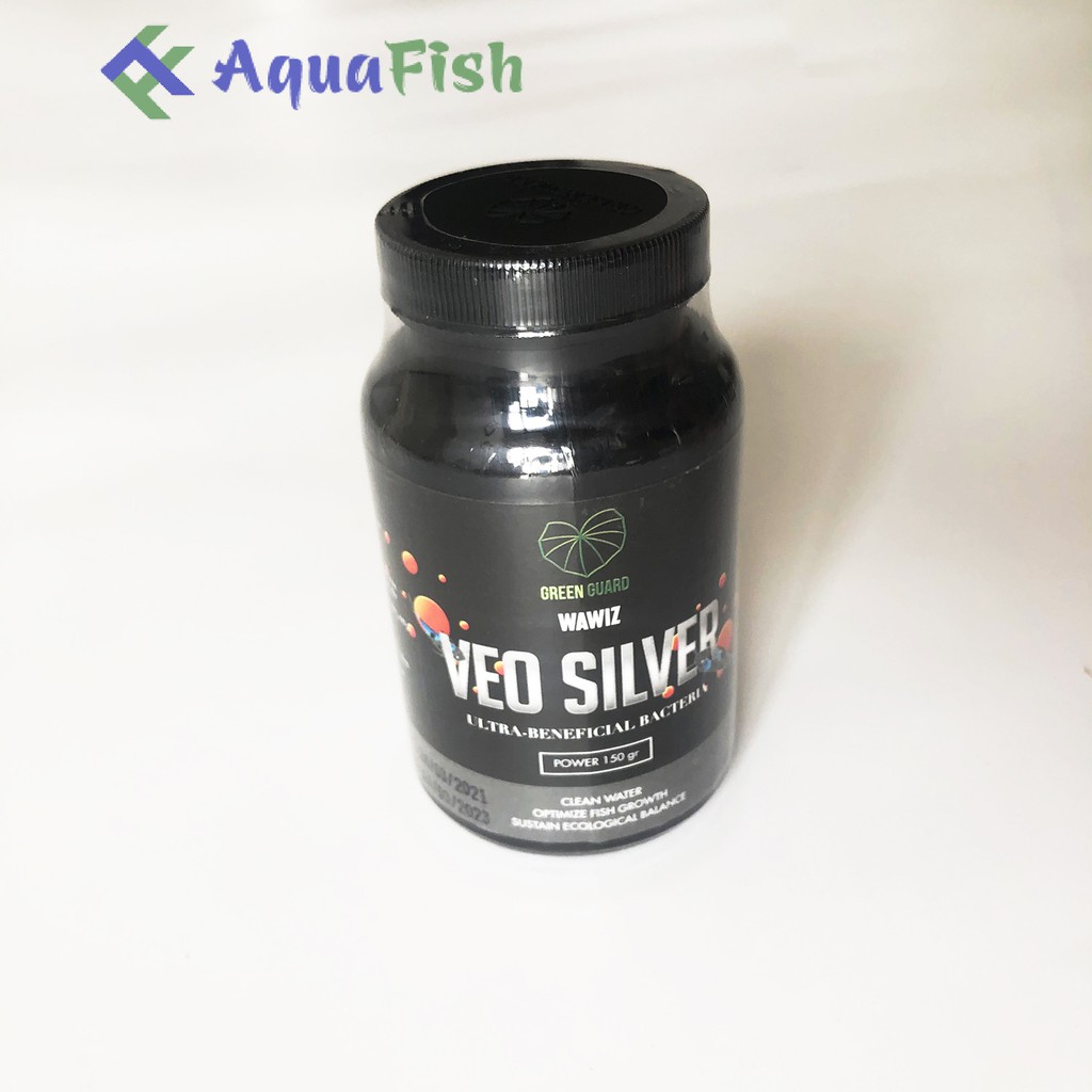 Men Vi Sinh Wawiz VEO SILVER 150gr Giúp Cung Cấp Vi Sinh Làm Trong Nước Bể Cá, Hồ Cá Koi