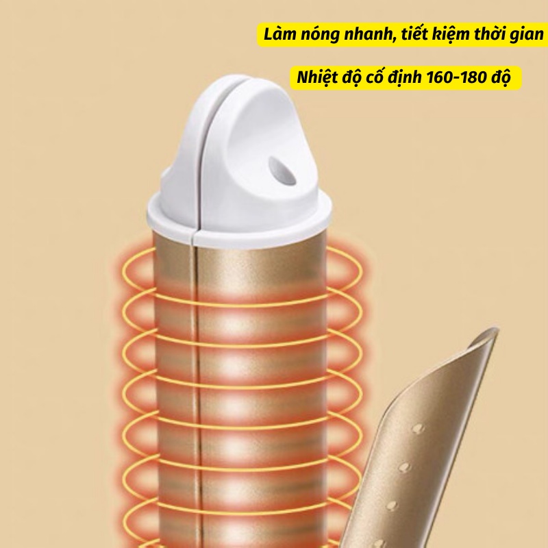 Máy Uốn Tóc Máy Là Tóc Mini 2 In 1 Tạo Kiểu Đa Năng LEON OFFICIAL