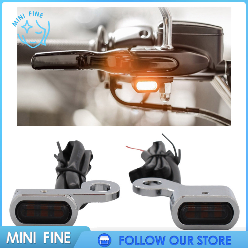 Đèn LED Xi Nhan Màu Cam Bạc Cho Harley Sportster 883 1200