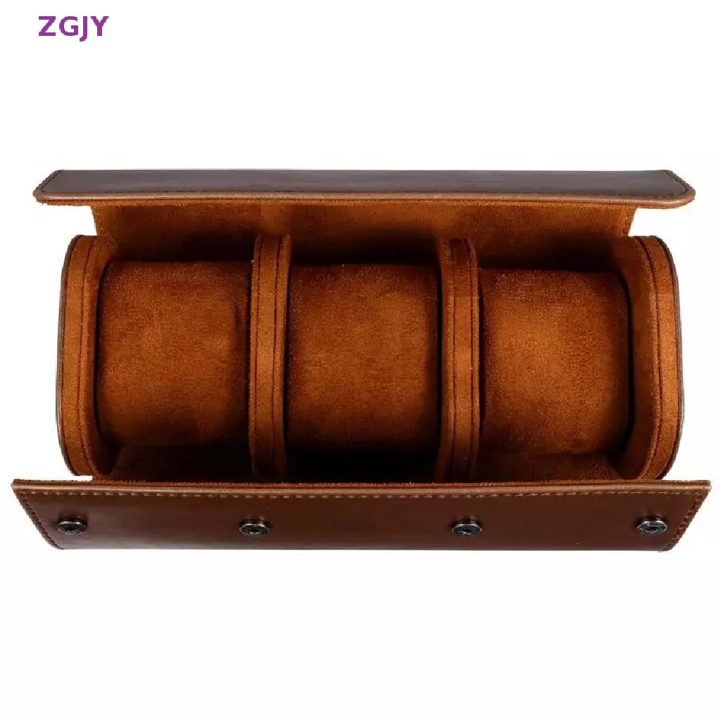 1 Hộp Đựng Đồng Hồ 3 Ngăn Phong Cách Vintage Mới