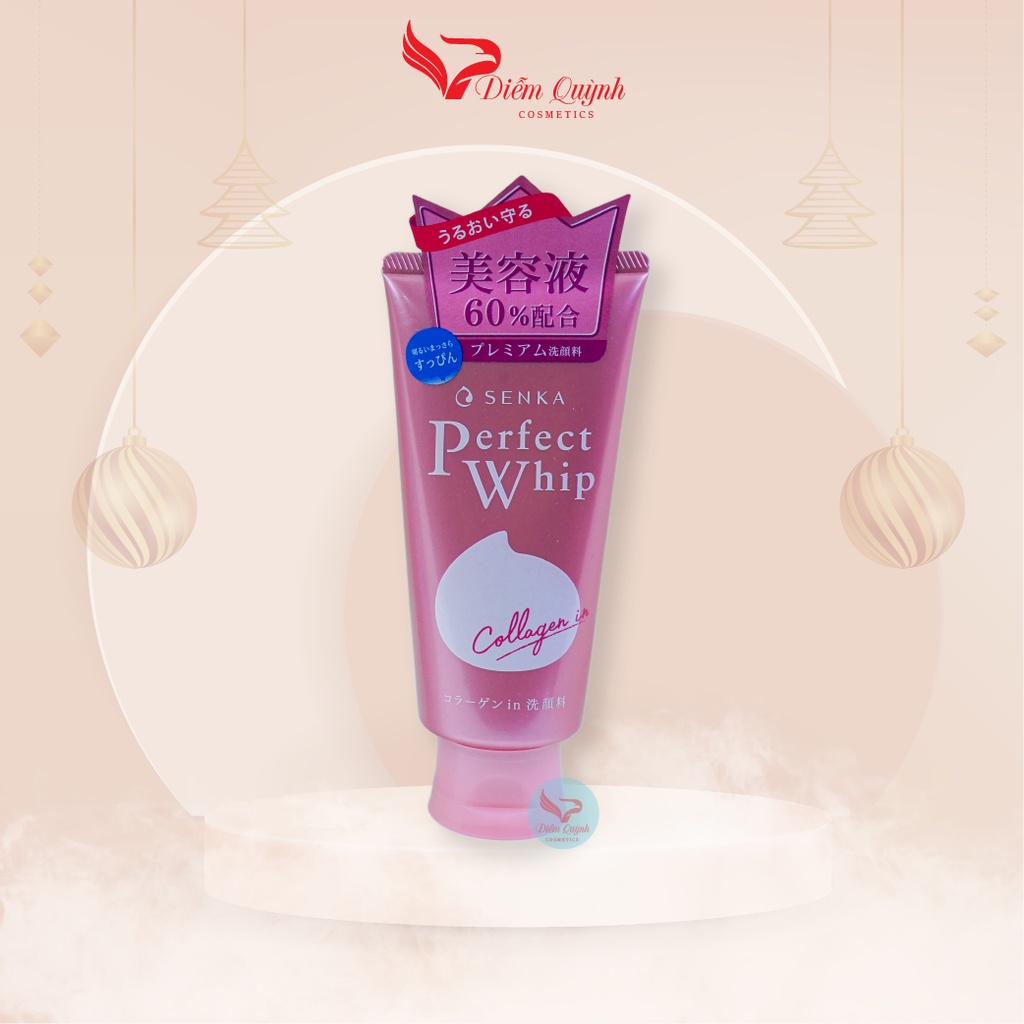 Sữa Rửa Mặt Senka Perfect Whip 120g - Nhật Bản