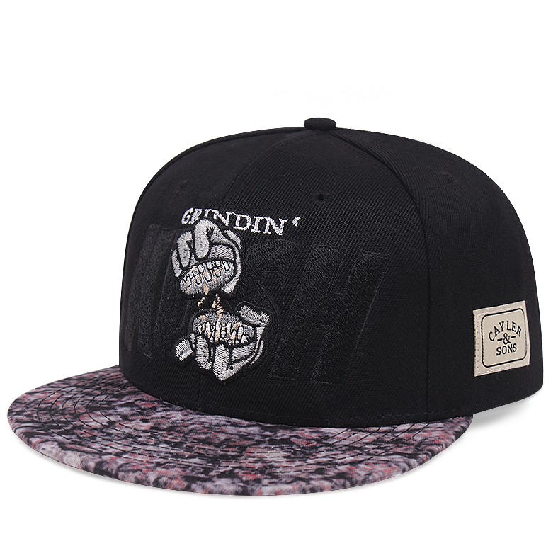 Mũ lưỡi trai thêu chữ phong cách thời trang cho nam và nữ