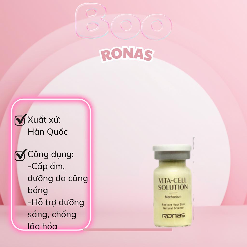 Tinh Chất Ronas Vita-Cell Solution Vàng Dưỡng Da Trắng Sáng - 1 Lọ