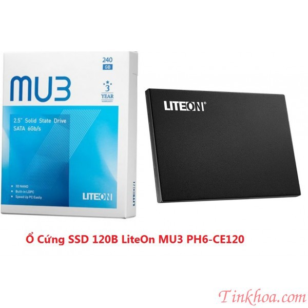 Ổ cứng SSD 120GB LITEON MU3 PH6-CE120