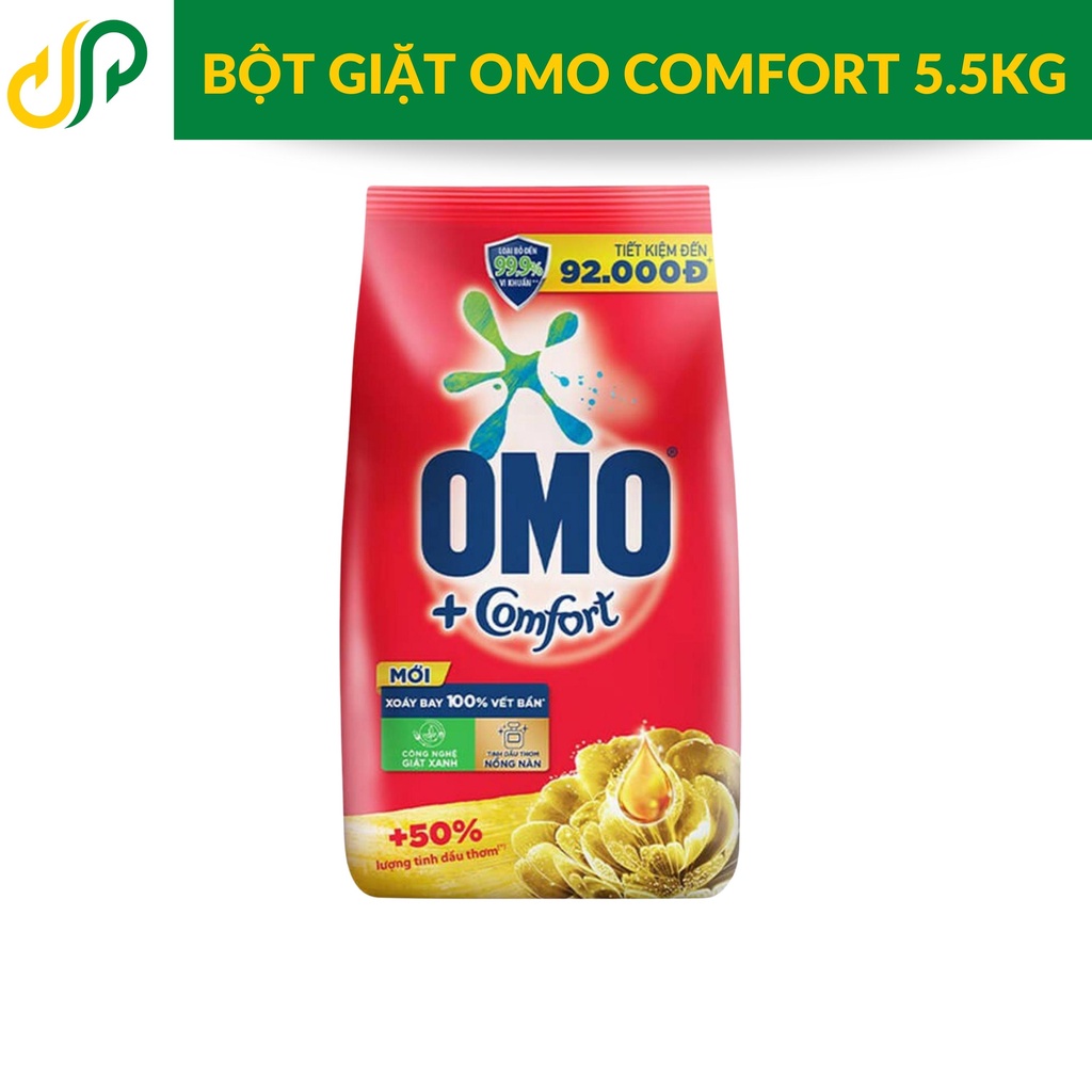 Bột giặt Omo 6kg/5.5kg