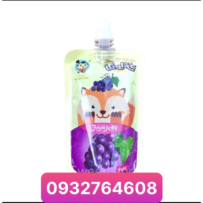 Thạch trái cây Lúc Lắc 5vị 80ml-Thạch Việt Thái