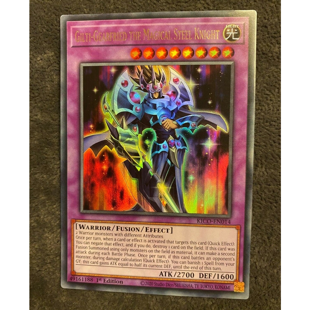 Bài Yugioh - Gilti Gearfried The Magical Steel Knight
