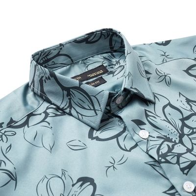 Áo sơ mi tay lỡ Galvin form rộng chất mát cộc tay đứng dáng unisex SMGV149-M2  - Leo Vatino | BigBuy360 - bigbuy360.vn