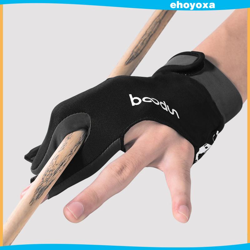 Găng Tay Trái Chơi Bida 3 Ngón Chống Trượt Cho Nam Nữ