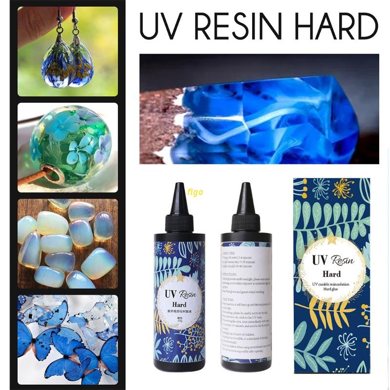 Keo nhựa resin UV trong suốt chất lượng cao 250g đa năng tiện dụng
