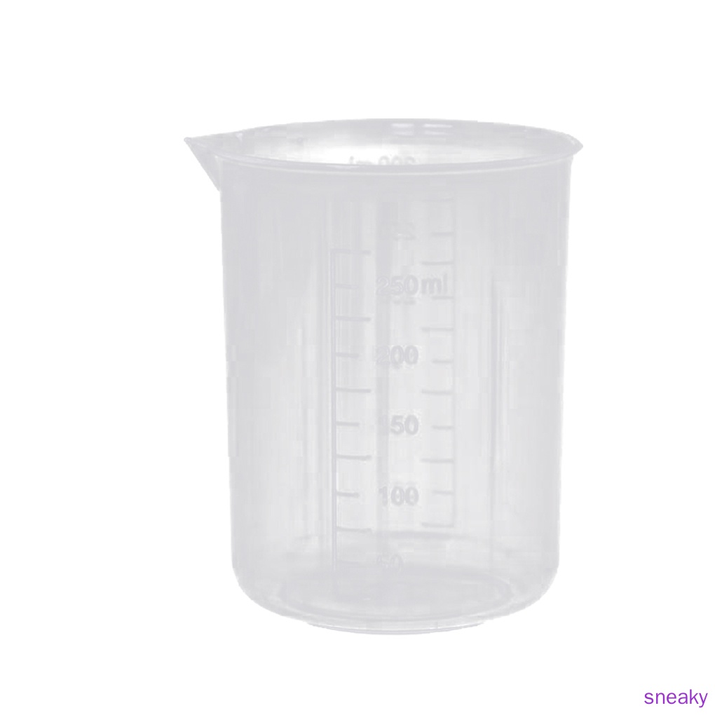 Bình đo lường 250ml bằng nhựa tiện dụng cho nhà bếp / trường học chất lượng cao