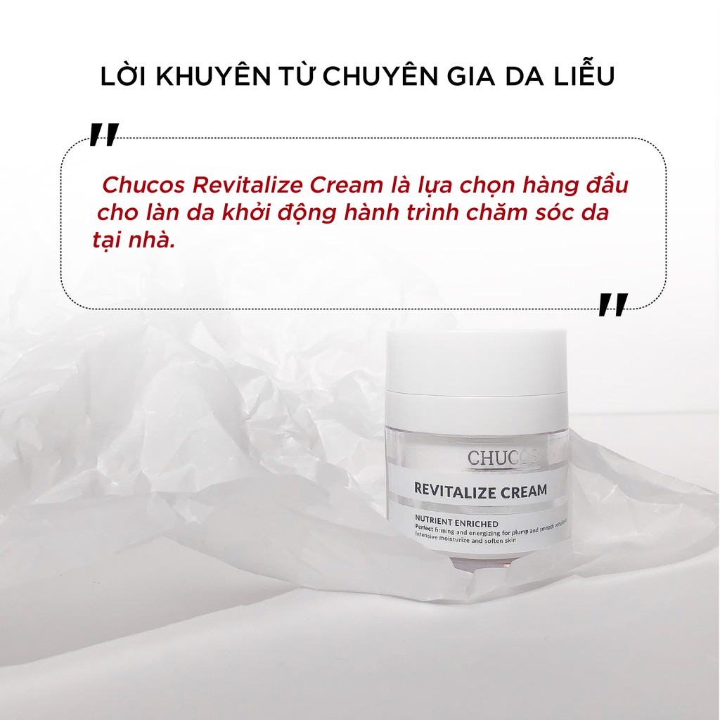 Kem cấp ẩm và nuôi dưỡng làn da Chucos Revitalize Cream (30ml)