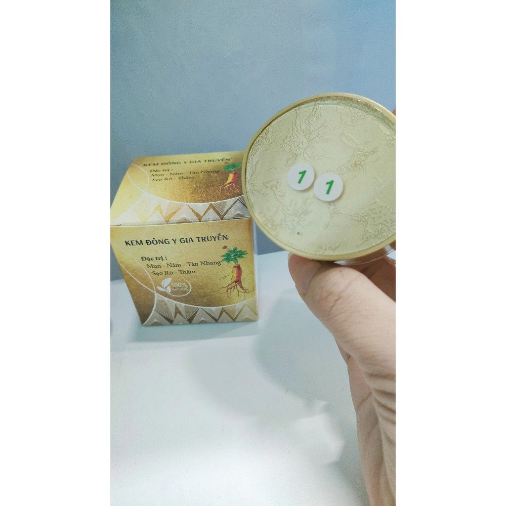 Kem sâm đen hủ Oval 1.1 20gr_ kem sâm đen tái tạo da hiệu quả mụn nám