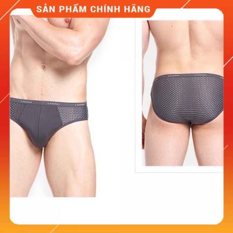 Hộp 5 Quần Lót Nam Chéo Thông Hơi Xuất Nhật
