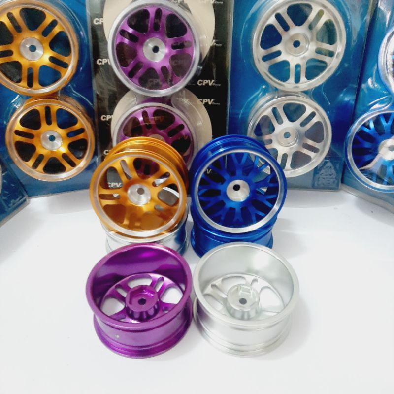 Cặp Mâm Nhôm CPVracing 1.9inch cho xe điều khiển 1/10 onroad, drift, Rock crawler.....