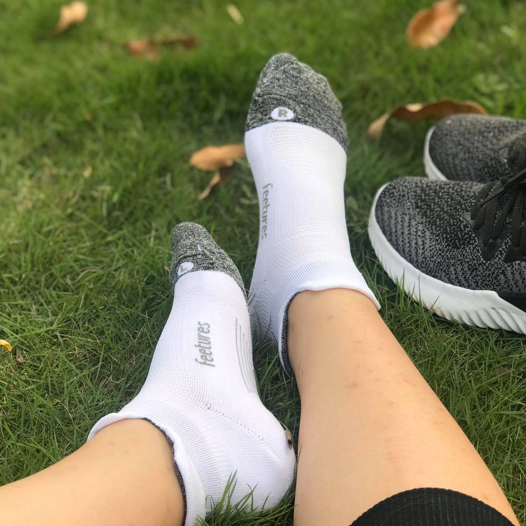 Vớ Feetures Elite Max Cushion - Tất Bán Chạy Số 1 Tại Mỹ - Chất Cotton 100% Xịn, Siêu Mềm Mại, Thoải Mái