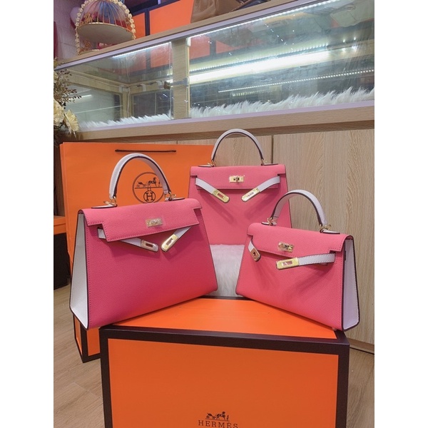 Túi Hm kelly pha màu