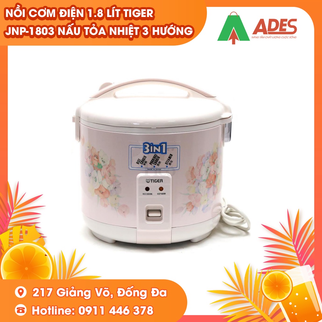 Nồi Cơm Điện Tiger JNP - 1803 | Chính Hãng, Giá Rẻ