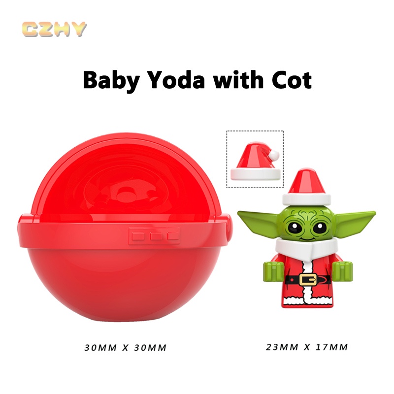 Mô Hình Đồ Chơi Lắp Ráp Hình Baby Yoda