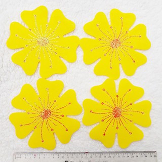 Combo 4 bông hoa mai xốp trang trí Tết