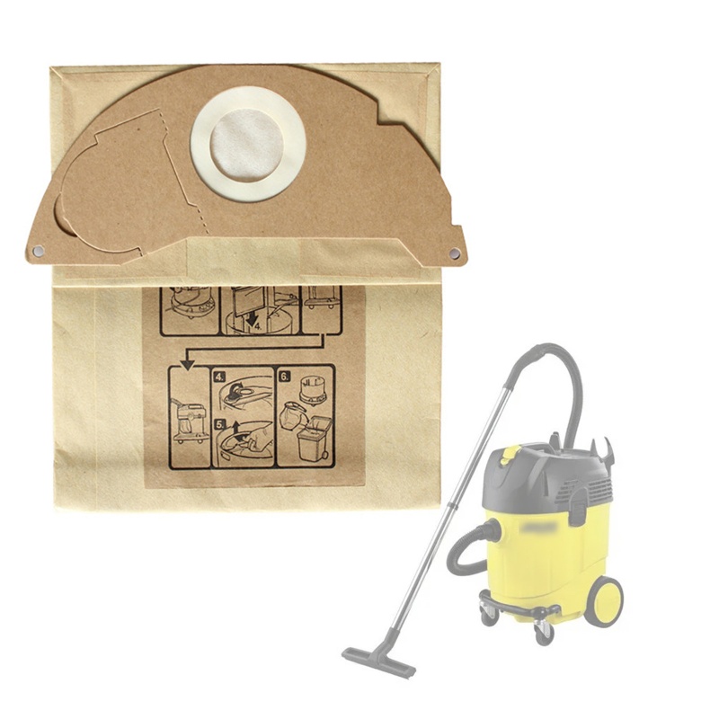 Túi Giấy Lọc Bụi Hiệu Quả Cho Karcher A2000 / A2014 / A2064 / S2500 / WD2210