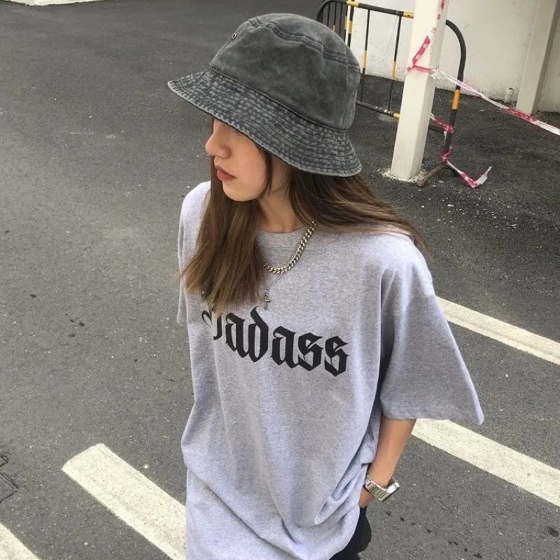 Áo Thun Tay Lỡ 100% Cotton Nam Nữ Form Rộng Unisex Ulzzang