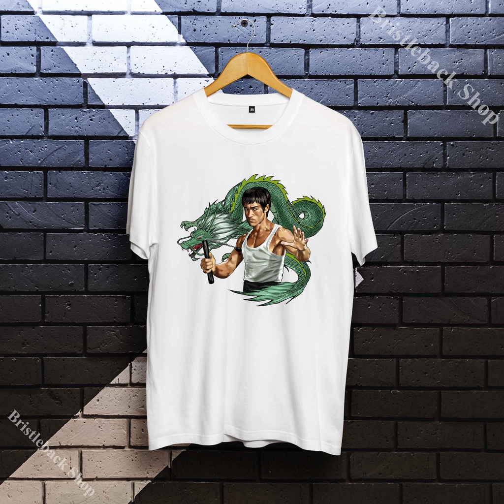 🍬Áo Thun hình diễn viên Lý Tiểu Long - Bruce Lee T-Shirt cá tính - S27CD5-487