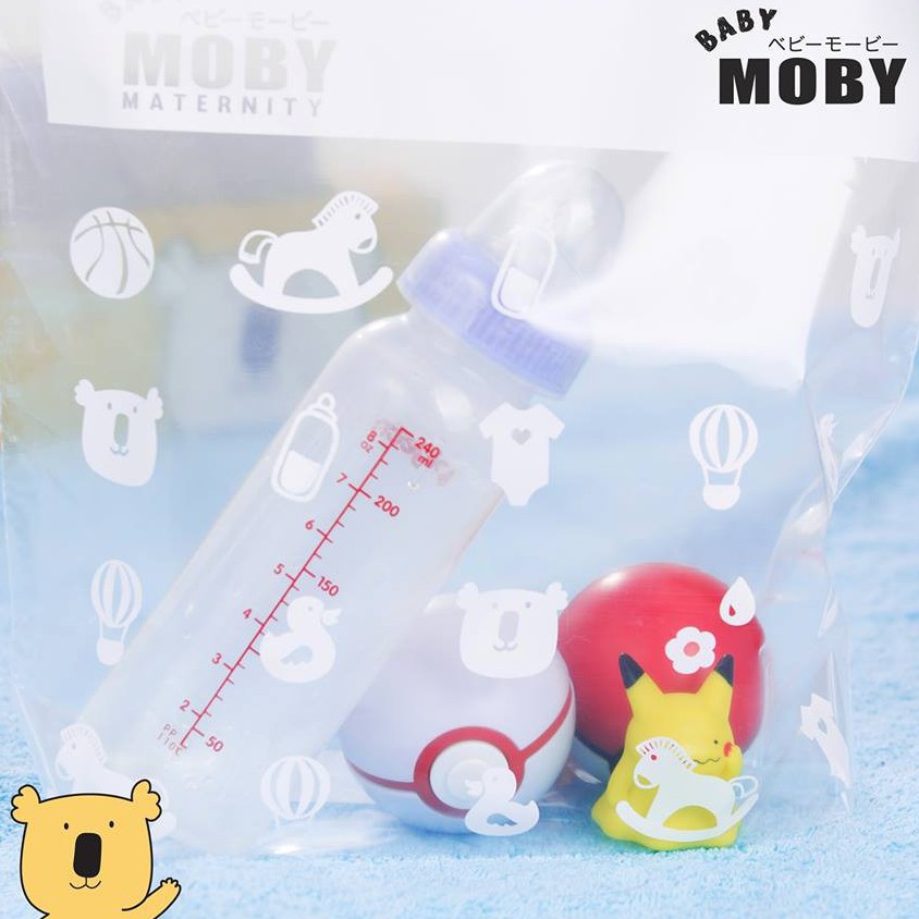 [Mã LTBAUAK20 giảm đến 20K đơn 99K] Túi zip đa năng Baby Moby (24 túi/hộp)