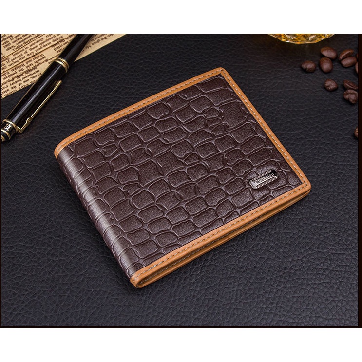 Ví Da Nam Chất Đẹp Nhiều Ngăn Gọn Cao Cấp Giá Tốt CD7M