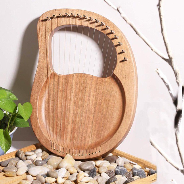 [LYRE NGUYÊN KHỐI 16 DÂY] Đàn hạc Lyre Harp IM0001258-MOLIN Đầy đủ phụ kiện LOẠI 16 DÂY Nguyên khối