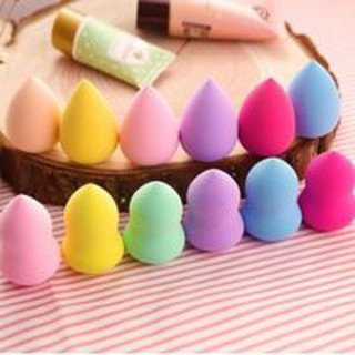 Bông Mút Tán Kem Nền Hồ Lô, Giọt Nước